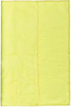 Салфетка из микрофибры 40х40 см 220 г/м2, желтая