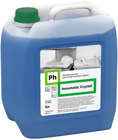 Ополаскиватель для посудомоечных машин Ph Innomatic Crystal, 5 литров