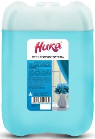 Средство чистящее для стекол НИКА Стеклоочиститель, 5 литров