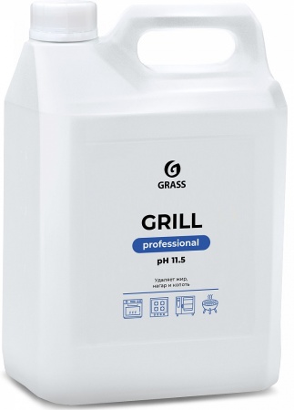 Жироудалитель, чистящее средство Grill Professional (Гриль профессионал) для пароконвектоматов, печей, грилей, 5 литров