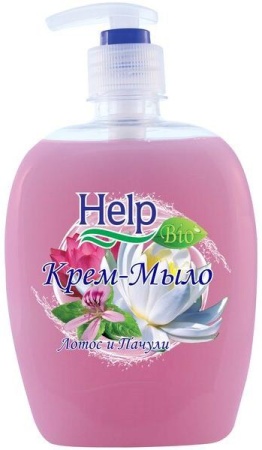 Жидкое мыло Help (Хелп) с дозатором в ассортименте, 500 мл