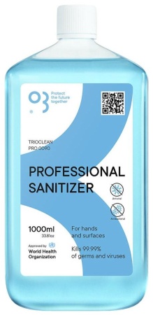 Средство для дезинфекции рук и поверхностей (изопропанол 70%) Trioclean Pro 0090, 1 литр