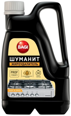 Средство для очистки грилей, плит, духовых шкафов от жира Bagi (Баги) Шуманит, 3 литра