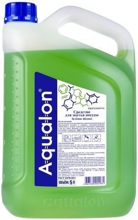 Средство для мытья посуды Aqualon (Аквалон) Яблоко, 5 литров