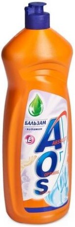 Средство для мытья посуды AOS, 900 мл