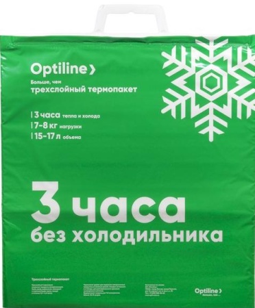 Термопакет «Optiline», 420х450 мм, 3-слойный (ПВД, вспененный ПЭ, фольга), 100 шт. в коробке