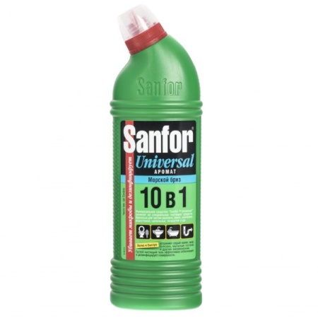 Универсальный чистящий гель Sanfor Universal 10-в-1 750 мл *15