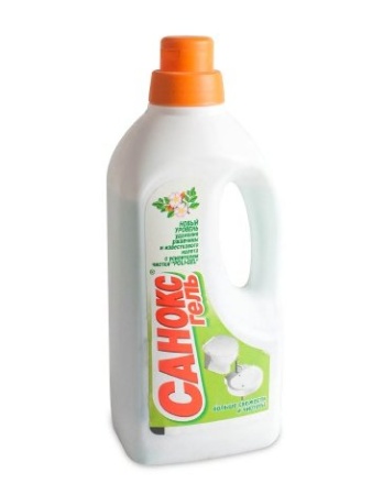 Чистящий гель для сантехники Санокс 1,1 л * 10