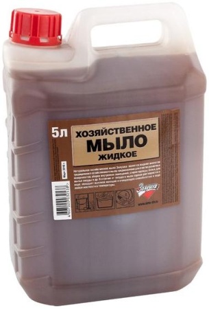 Жидкое хозяйственное мыло универсальное Золушка, 5 литров