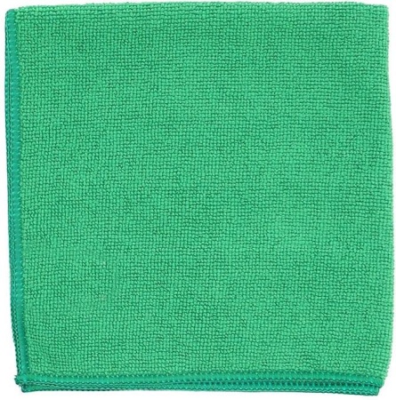 Салфетка из микрофибры 30х30 см, 180 г/м2, зеленая
