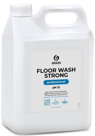Моющее средство для поломоечных машин Грасс Floor Wash Strong, 5 литров