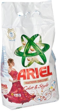 Стиральный порошок Ariel Color (Ариэль Колор) автомат, 3 кг