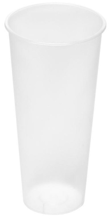Стакан Bubble Cup 650 мл прозрачный матовый диаметр 90 мм, 200 штук в коробке